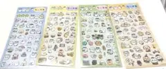 ちいかわ クリアシール 4枚セット 3 4 5 6