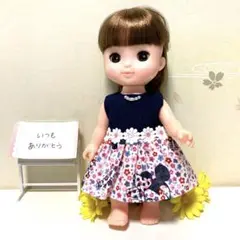 メルちゃんソランちゃんワンピース　♪294