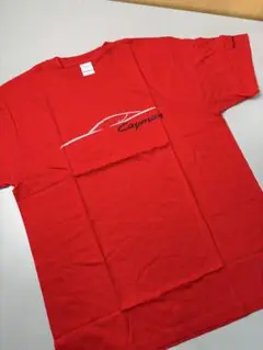Porsche Cayman ロゴ Tシャツ 赤☆新品未使用未開封☆