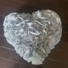 Francfranc ハーティー クッション グレー 360×330