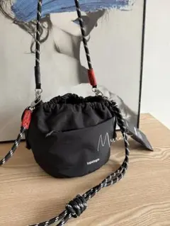 Topologie ミニ ショルダーバッグ ボトルバッグ ブラック