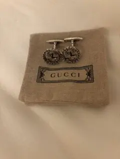 GUCCI カフス カフリンクス インターロッキングG ダブルG 新品未使用