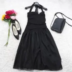 G8048*極美品☆3.6万☆ru アールユー☆ドレス☆ワンピース☆黒☆3