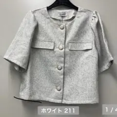 【極美品】サマーツイードブラウス