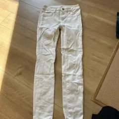 AMERICAN EAGLE ホワイト スキニーパンツ