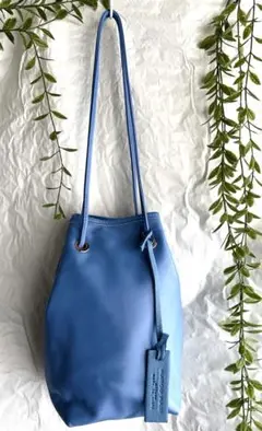 MARCO MASI　新品　レザー ミニポシェット　巾着バッグ　　本革