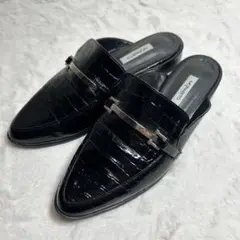 美品✨　モラビト　サンダル　クロコダイル　型押し　超レア