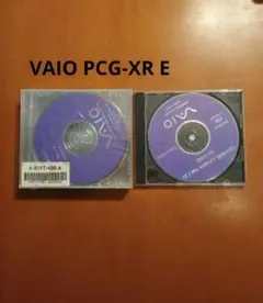 未開封 VAIO プロダクトリカバリーCD ROM PCG-XR E 3枚組