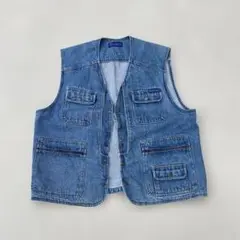 00s country life denim vest デニム ベスト