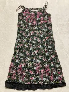 AS KNOW ASワンピース花柄模様刺繍☆