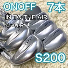 オノフ ONOFF IN TO THE AIR アイアン 7本 ゴルフクラブ 右