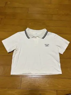 OLIVE des OLIVE ポロシャツ 半袖 アイボリー