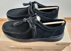 クラークス　コートライトウォーリー ブラック27cm 箱あり