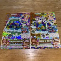 アイカツ！ 新条ひなき バブルスマーメード　2枚