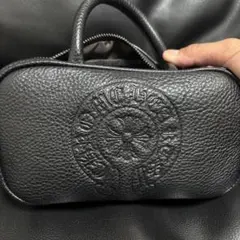 クロム風 ブラックトートバッグ