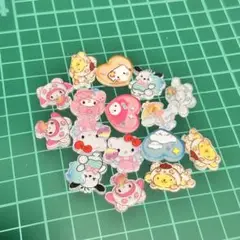 サンリオ アクリル 2cm 15枚セット①