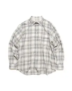 25SS SOPHNET. SUMMER WOOL CHECK SHIRT
