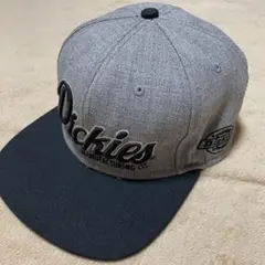 Dickies ディッキーズ　キャップ　グレー　スナップバック　6パネル