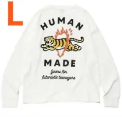 HUMAN MADE Graphic L/S T-Shirt #3 White