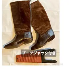 Unisa ユニサ ヴィンテージブーツ ロング 【ブーツジャック付き】