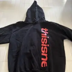 thisisneverthat ネバザ　ブラック パーカー