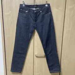 【美品】A.P.C.JEAN ETROIT COURT デニム　濃紺　26インチ