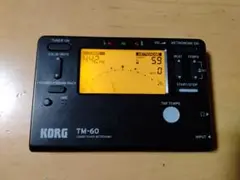 KORG (コルグ) チューナー メトロノームTM-60 BK ブラック