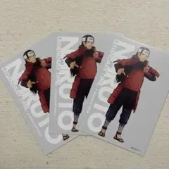 NARUTO 千手柱間　特典　カード　ベースヤードトーキョー　×3