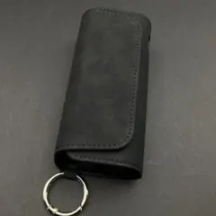 アイコス イルマ 用 iqos iluma ケース カラビナ スエード 黒