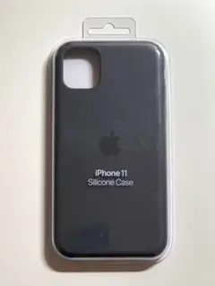 【新品】純正 iPhone 11 / XR シリコンケース・ブラック①