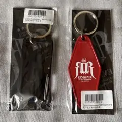 氷室京介REVOLVER 30th Anniversary キーホルダー 赤 黒