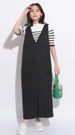 ＜土日セール＞Mystrada 2WAYジャンスカ 黒 Sサイズ