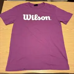 Wilson 紫 Tシャツ