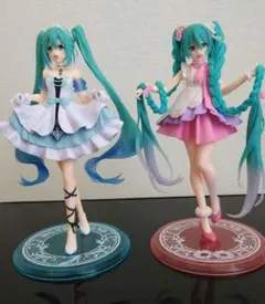 初音ミク Wonderland フィギュア ラプンツェル シンデレラ セット