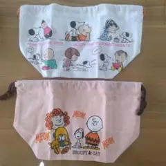 スヌーピーランチバッグ２点