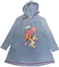 メゾピアノ ワンピース 130 可愛いデザイン♡ 水色