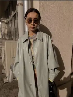 N.HOOLYWOOD for AMERI FAKE LEATHERJACKET