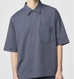 UNIQLOU エアリズムコットンポロシャツ タグあり　ユニクロユー L