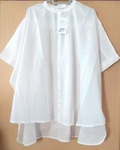 ❬未使用❭ハートマーケット ボイルビッグブラウス