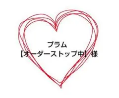 プラム【オーダーストップ中】様