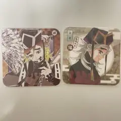 童磨 原作 コースター 2点 セット