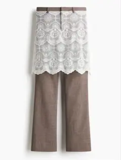H&M レイヤードパンツ