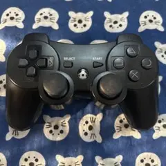 PS3 ワイヤレスコントローラー　ブラック　　互換品　動作確認済 ②