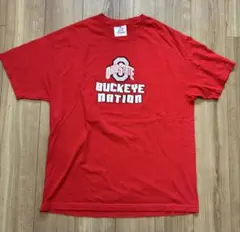 オハイオ州　アメフト ビンテージ Tシャツ オハイオステイトバックアイズ
