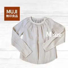 【美品】MUJI Labo 無印良品 Mサイズ 長袖シャツ