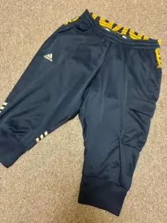 adidas ハーフパンツ ネイビー サイズL