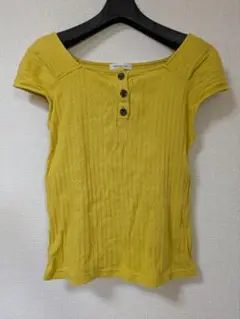 【値下げします】NATURAL BEAUTY BASIC イエロー Tシャツ M