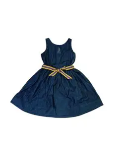 新品未使用✨ Ralph Lauren デニム ノースリーブワンピース 150