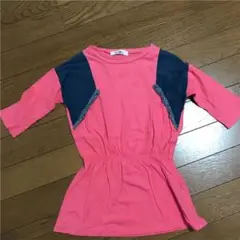 コキチカ　ピンク　チュニック　ワンピース　90cm