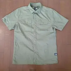 THE NORTH FACE 半袖ワークシャツ S/P オリーブ